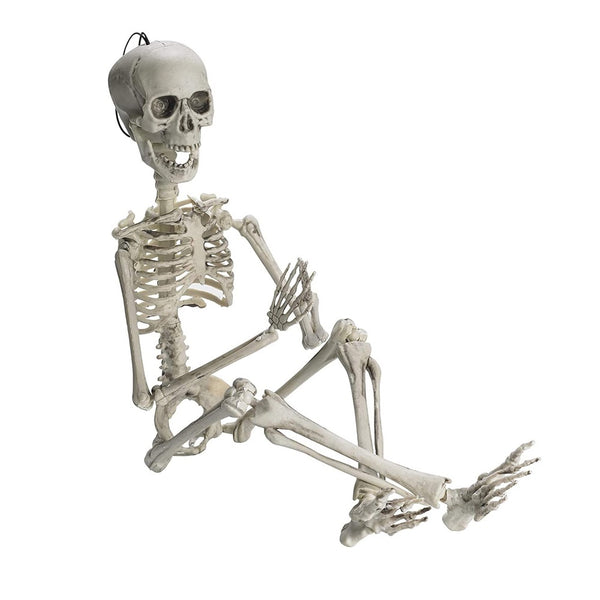 HANGING POSABLE SKELETON 90X22X11CM